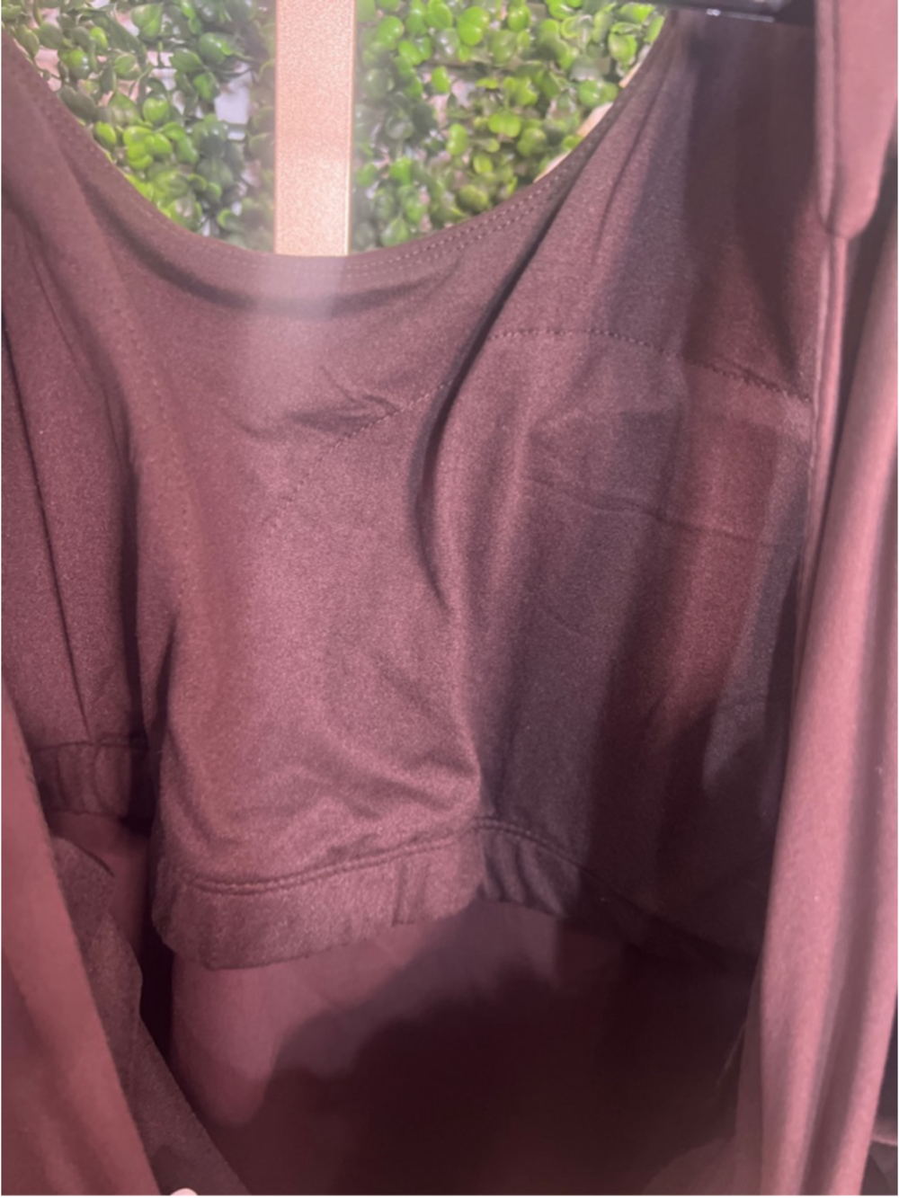 Women's Danskin Crescent Bra Tank Top XXL Brown - Picture 8 of 8